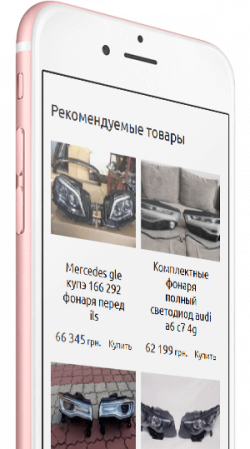 Mobile version 2 Online store Restauto